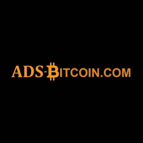 Ads Bitcoin crypto Bitcoin advertising network logo