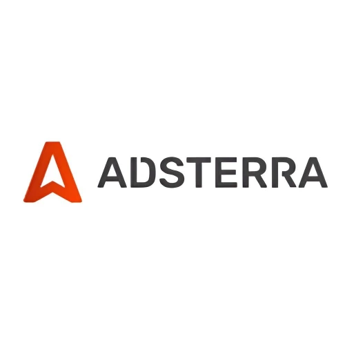 Adsterra global CPA push pop advertising network logo premium traffic