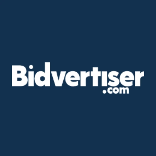 BidVertiser self serve push pop advertising network logo